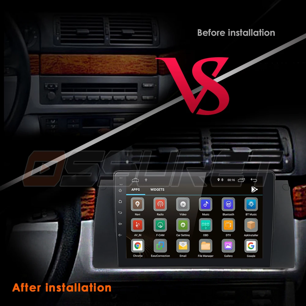 4/8Core Android 10 1Din автомобиль не dvd плеер для BMW E39 X5 M5 E38 E53 мультимедиа аудио стерео