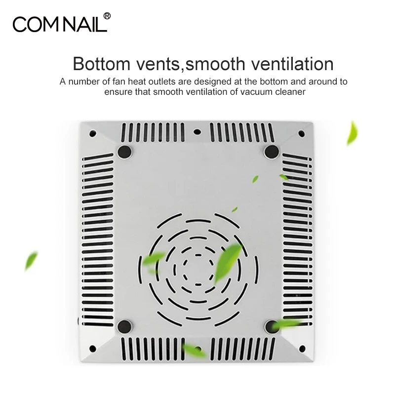 80 Вт мощный сборщик пыли для ногтей, вентилятор для маникюра, салонный всасывающий пылесборник, пылесос, вентилятор в RU