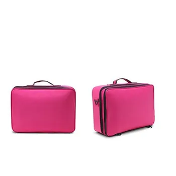 

High Quality Makeup Bag Three Styles Cosmetic Suitcase Multi-pockets Makeup Tool Storage Box Waterproof Cosmetic Orgainzer Box