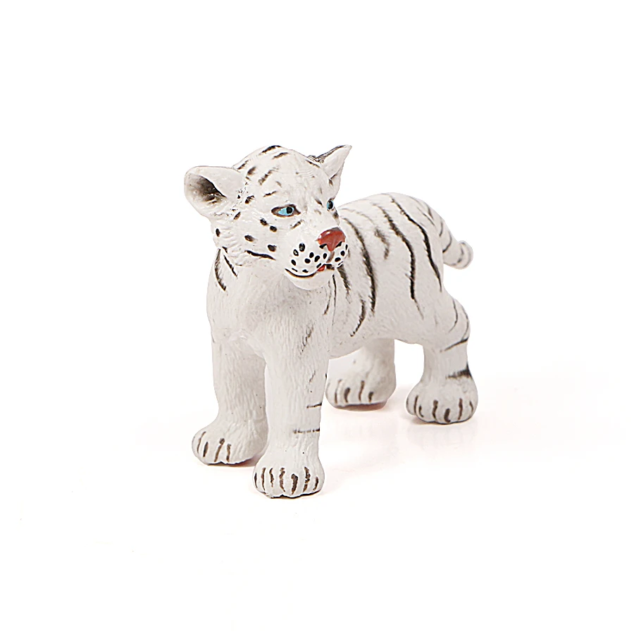 Африканские Дикие животные мир тигра экшн фигурки животных модель тигр семейные