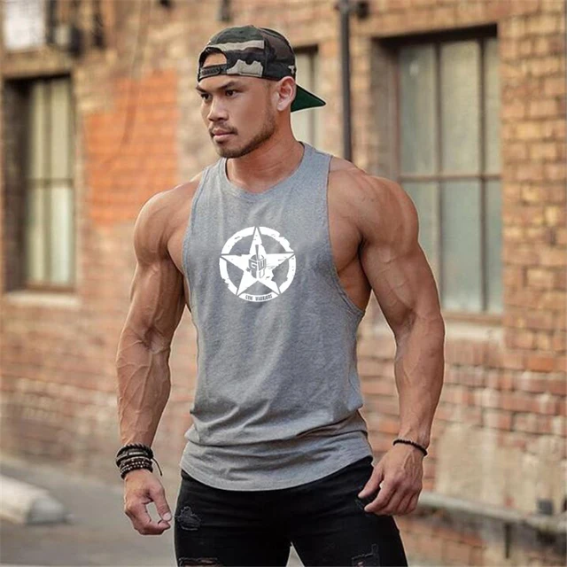 Gym Warriors Gym Hooded Tank Top Men Summer Fitness Clothing Bodybuilding Hoody Vest Mens Sports Fashion Cotton