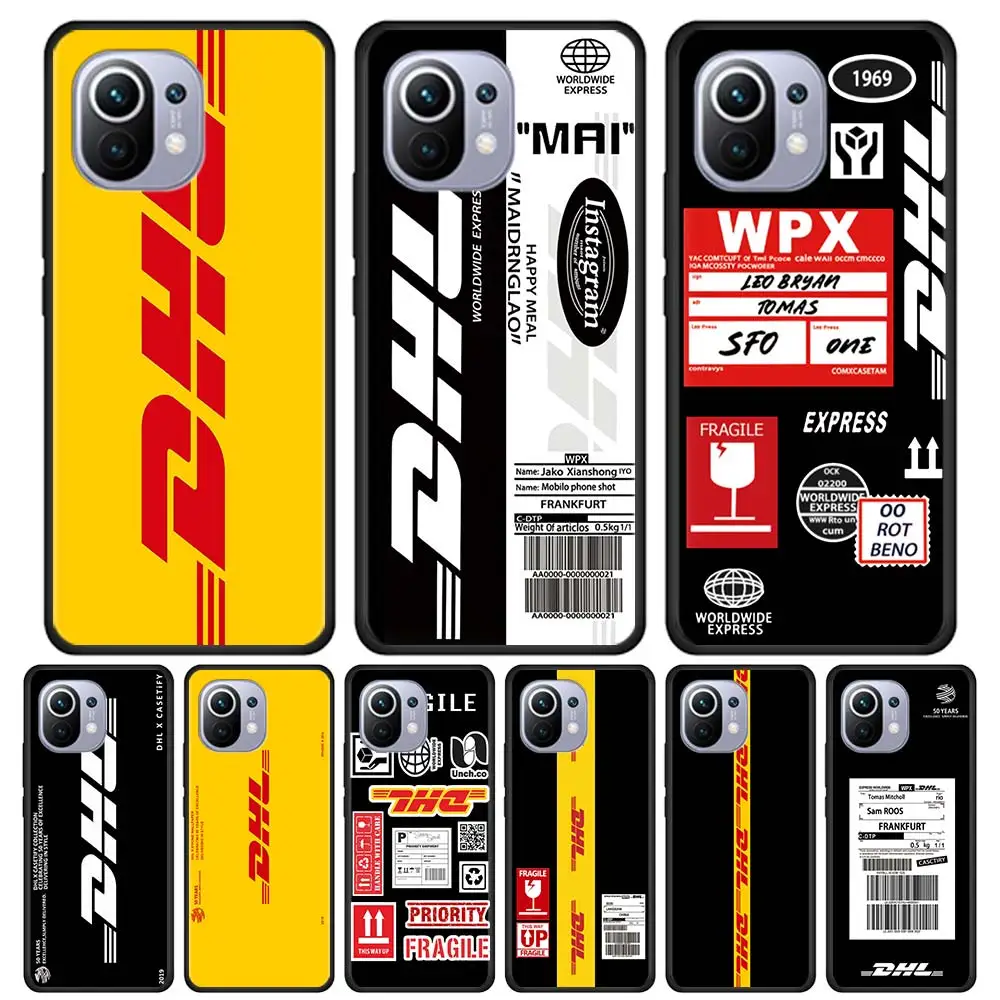 DHL Express Painted Case For Xiaomi Mi 11X Pro 11 Ultra 11i 10T Lite 10S 9T 9 SE 8 Silicon Phone Cover Silicone Para TPU Housing | Мобильные