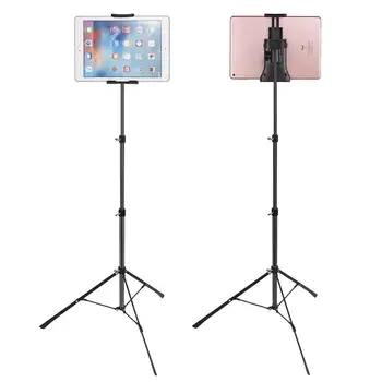 

Tripod Floor Stand Support 4-12 inch Celephone Ipad Tablet Live Broadcast Stand r30