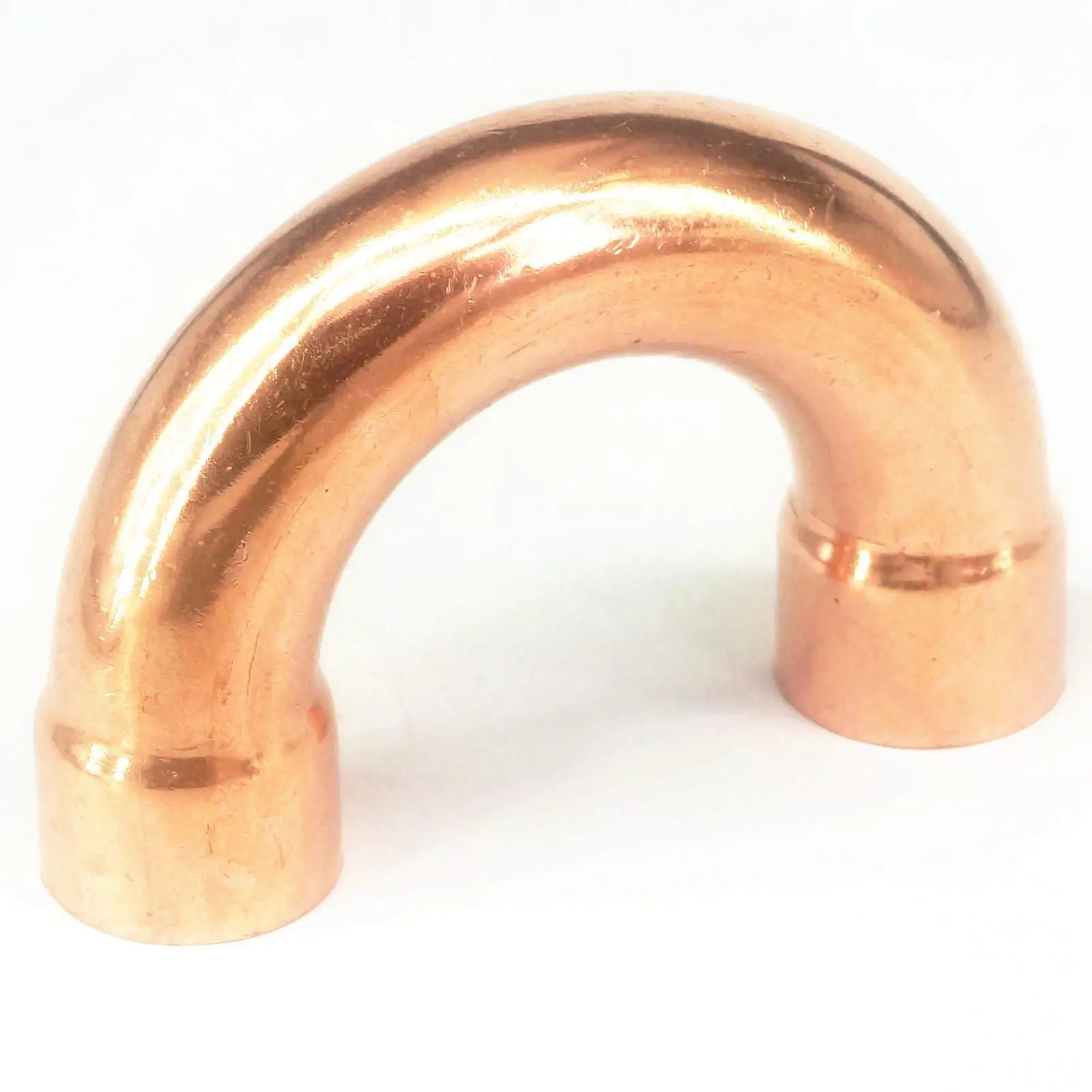 

1" Inner Diameter 25.4x1x76mm 180 Degree Return Bend Copper End Feed Plumbing Pipe Fitting for gas water oil