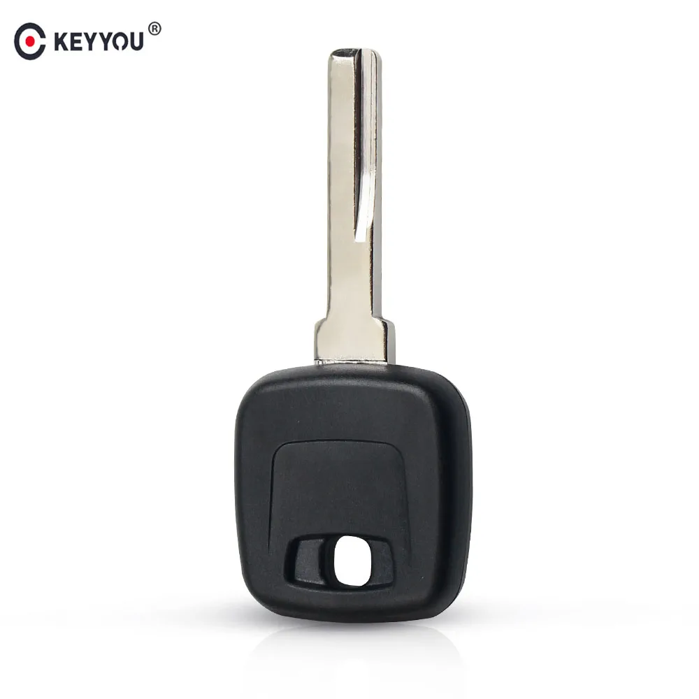 KEYYOU кожух ключа ретранслятора с ID48 чип для VOLVO S40 V40 850 960 C70 S70 V7 D30 XC70 XC60 заготовка для ключа HU56R автомобильные ключи