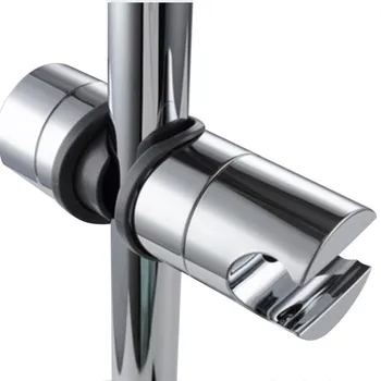 

20-25mm Replacement Chrome Shower Head Rail Slider Holder Adjustable Bracket