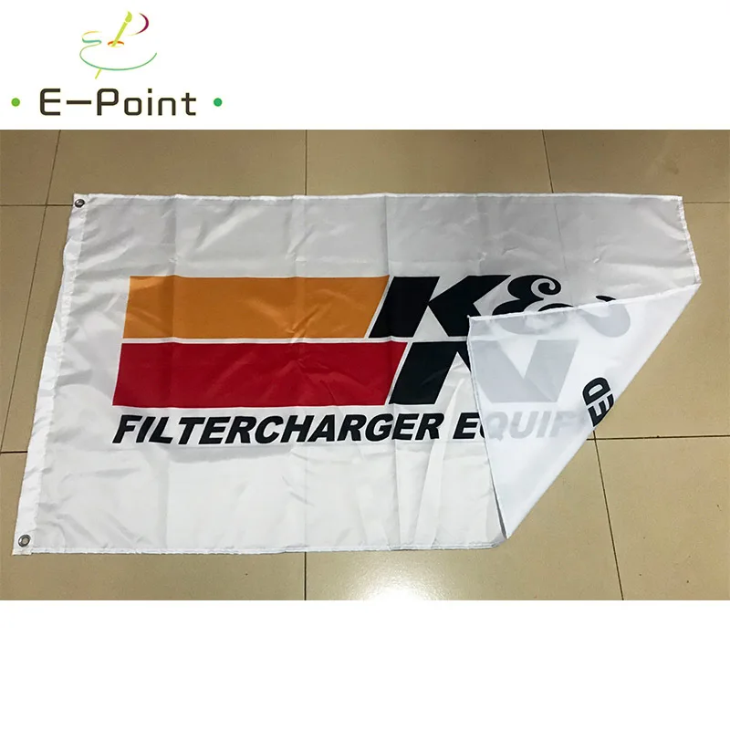 K& N Filtercharger оснащен флагом 3ft* 5ft(90*150 см) размер рождественские украшения для домашнего флага баннер подарки
