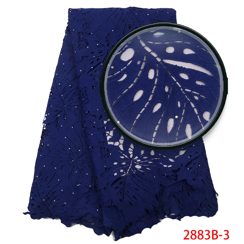 

Hot Sale Cord Lace Fabric High Quality Milk Cord Lace Fabric Polyester Embroidery Lace For African Party Dress 2883b