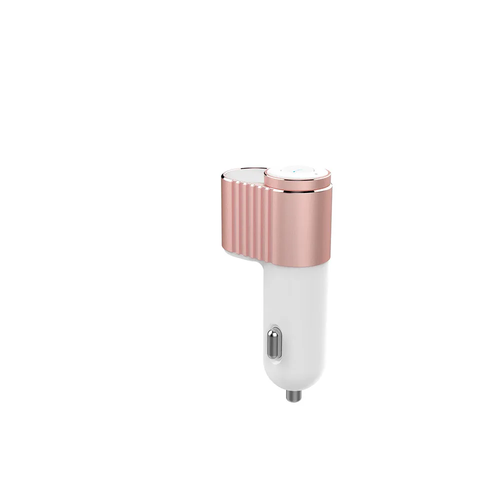 Mosunx Bluetooth V4.1 Беспроводная Автомобильная деловая гарнитура с двойным usb-портом Встроенный микрофон технология шумоподавления гарнитура