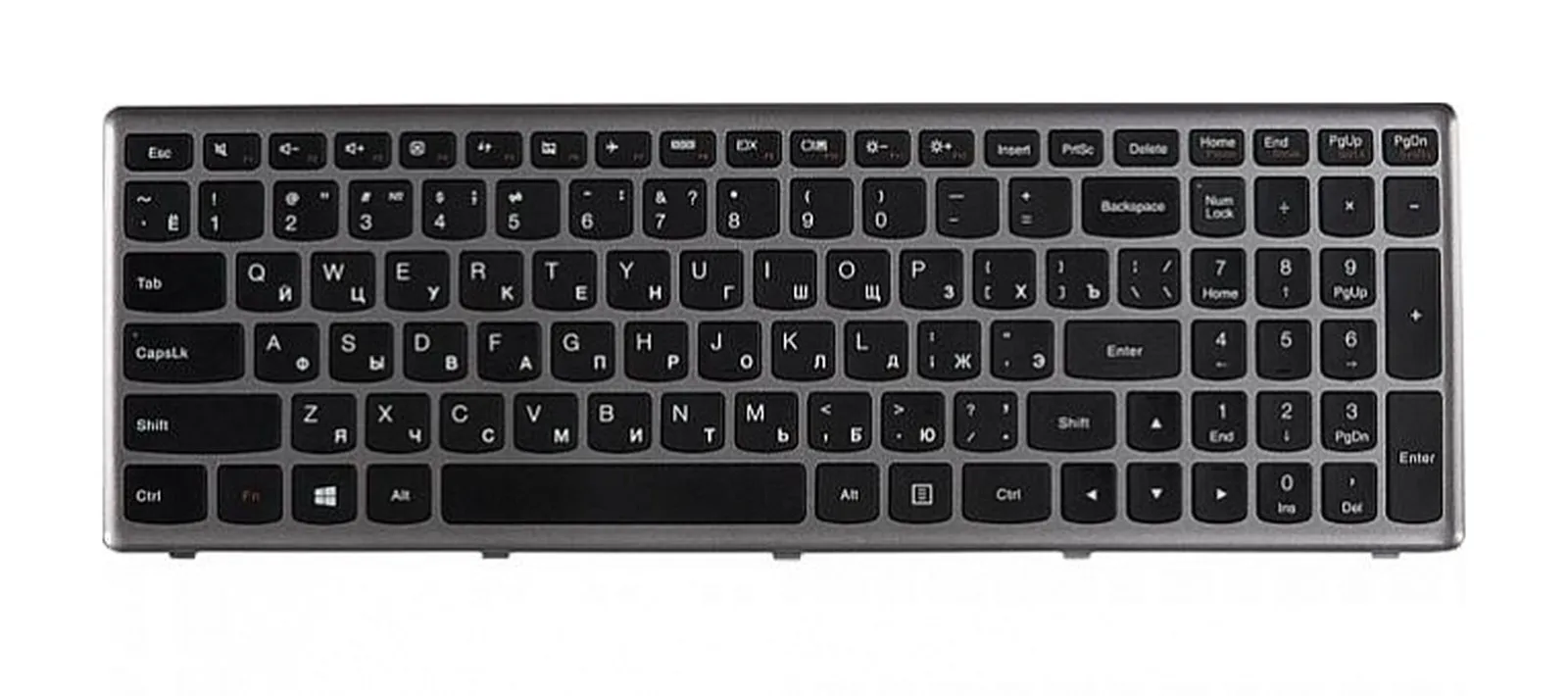 Клавиатура для ноутбука Lenovo U510 Z710 P/n: 25-205530 25205530 T6A1-RU 9Z.N8RSC.C0R | Компьютеры и офис