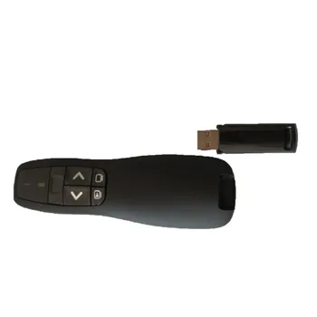 

Presenter Red Laser Pointer Wireless R400 2.4Ghz USB PPT Remote Control for Powerpoint Presentation