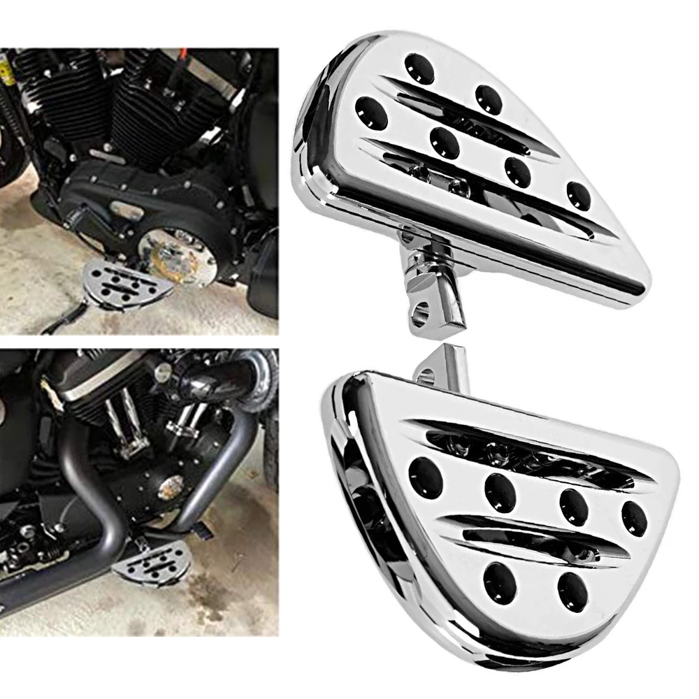 Аксессуары для мотоциклов задние пассажирские половицы для Sportster Fatboy Dyna Softail Touring Street Road Glide Road, подножки