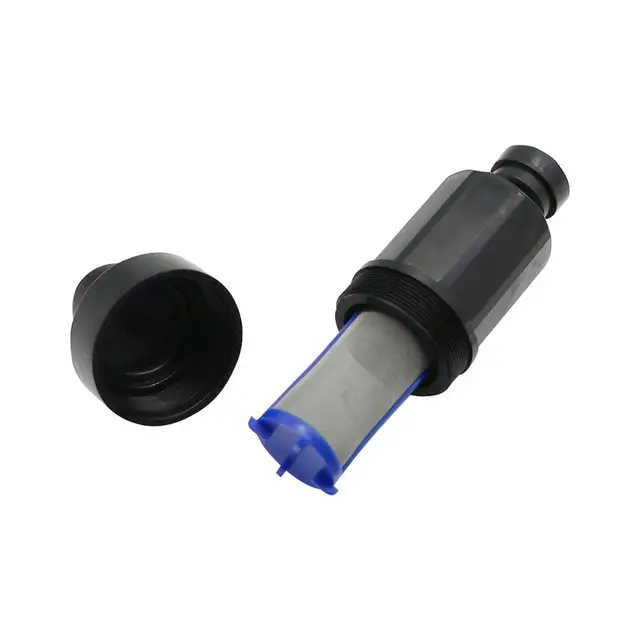 1 Pc Rozsdamentes Acél 120 Hálószűrő 6 Mm -Es Interfész 1/4 "Gyors Csatlakozás Mikrofilter Kerti Csúszás Záró Vízszűrő Tisztító Elülső Elöl - Image 3