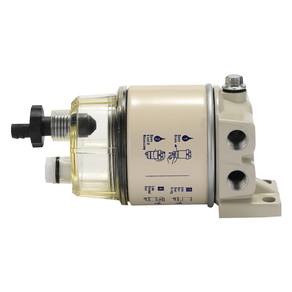 R12S R12T Fuel Water Separator Filter Diesel Engine for Racor 140R 120AT S3240 NPT ZG1/4-19 Auto Parts Complete Combo Filter cup