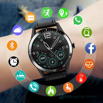 

Bluetooth Call Smart Watch Men For Android IOS Smartwatch Electronics Smart Clock Fitness Tracker New Top Full Touch Smart-watch