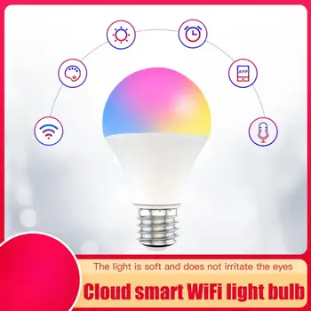 

Smart Light Bulb 15w Color Changing Wifi Light B22 E27 RGB LED Bulb Dimmable Alexa Compatible Tuya Smart Life APP Google