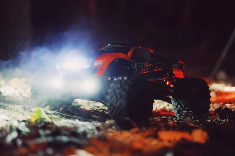 Передний головной светильник+ задний светильник светодиодный для TRAXXA-S Maxx 1/10 rc car monster truck
