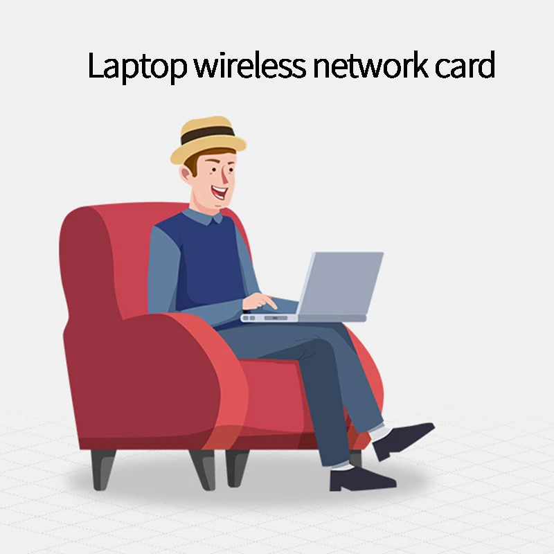 AAAJ-COMFAST CF-WU816N 150 Мбит/с 2,4G мини USB беспроводной WiFi адаптер 2DBi Wifi Антенна Бесплатный драйвер адаптер для настольного ноутбука