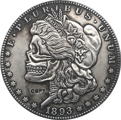 1893/1922 Hobo Nickel с двумя линиями США морганский доллар копия монеты в долларах мира |