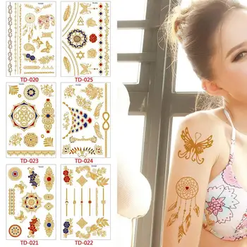 

Chest Body Tattoo Temporary Waterproof Pattern Decal Waist Art Tattoo Sticker Magic