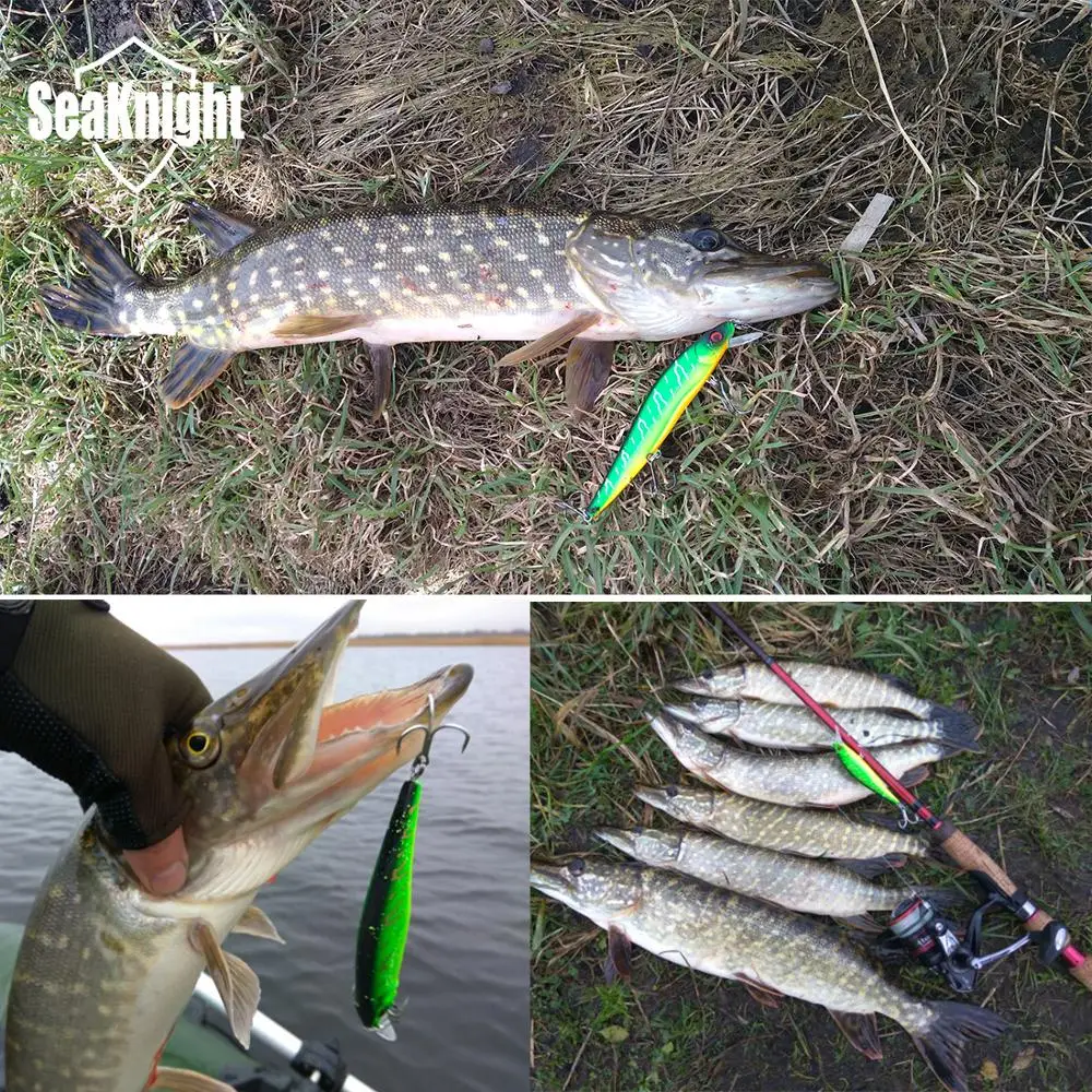 SeaKnight Рыболовная Приманка Minnow (SK020 14 г 110 мм 0 1 м) (SK008 20 125 3 9 Wobbling плавающая приманка