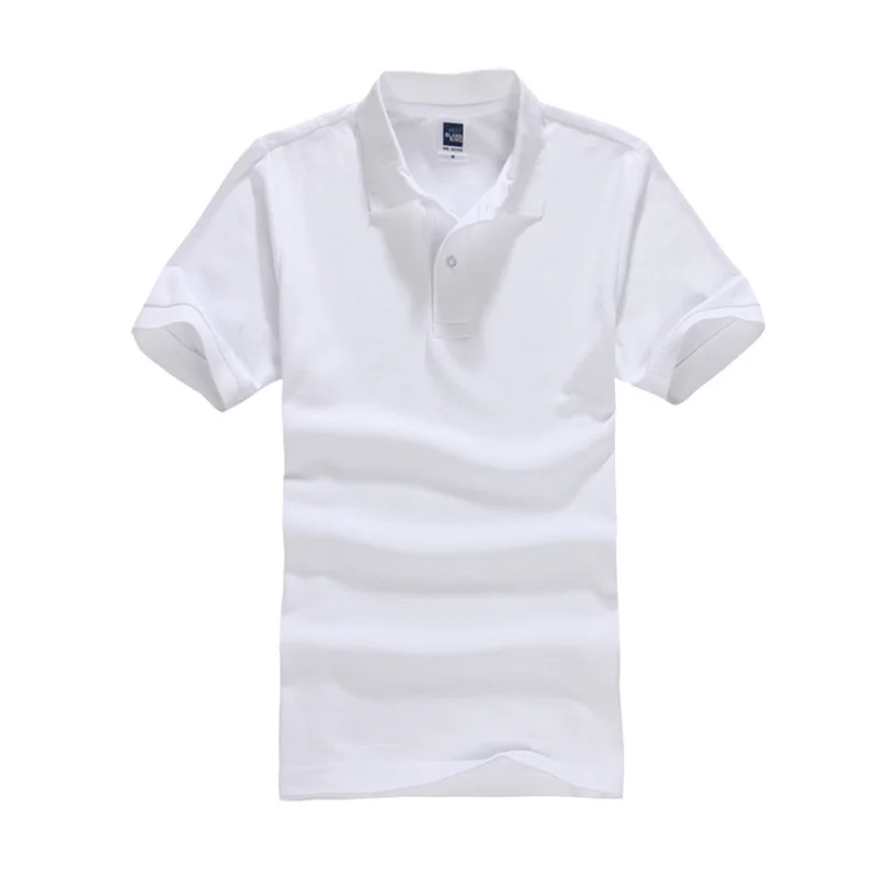 Мужская рубашка поло, брендовая мужская Однотонная рубашка поло, Camisa Masculina, мужская повседневная хлопковая рубашка поло с коротким рукавом, мужские майки