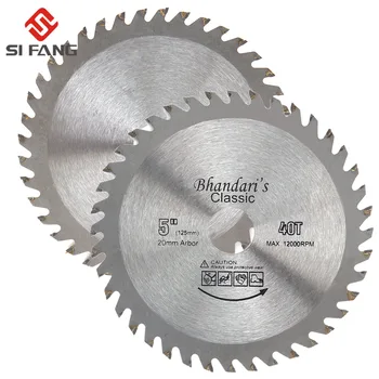

125mm 5inch Saw blade carbide tipped wood cutting disc for DIY&decoration general wood cutting