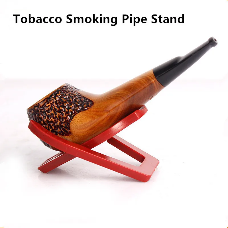 

1PC Durable Foldable Long Smoking Tobacco Pipe Stand Display Holder Rack Support Cigar Tools Cigarette Accessories For Smoker