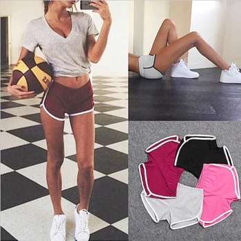

New 1 Pcs Summer Shorts Women Esportes Shorts Workout Waistband Skinny Short Short Deportivo Mujer Women Yoga Shorts Summer Stri