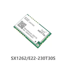 5 шт./лот SX1262 LoRa TCXO 230 МГц 30dBm SMD E22-230T30S беспроводной приемопередатчик IPEX штамп отверстие 1 Вт передатчик с большим радиусом действия