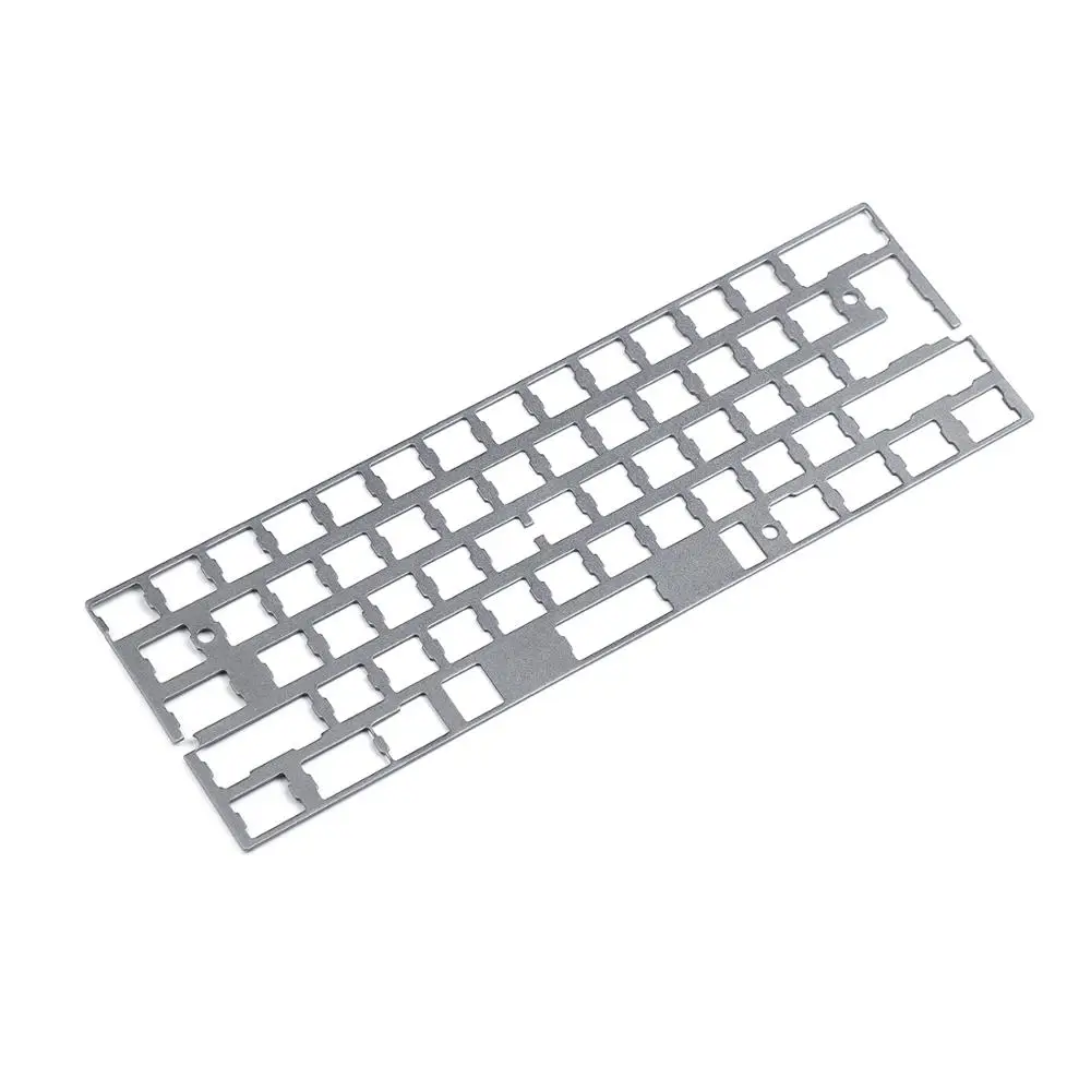 Placa de Posicionamento de Alumínio Anodizado Universal Suporte Iso Ansi para Gh60 Pcb 60 Teclado Faça Você Mesmo - Imagem 5