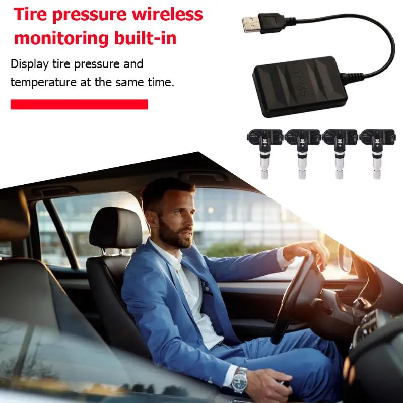 USB Android TPMS внутренний Датчик Автомобильная система контроля давления в шинах автомобильная система контроля давления в шинах s