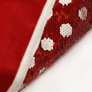 

48inch Gift Accessories Traditional Theme Restaurant Hotel Family Party Sequins Holiday Home Decor Christmas Tree Skirt Festival