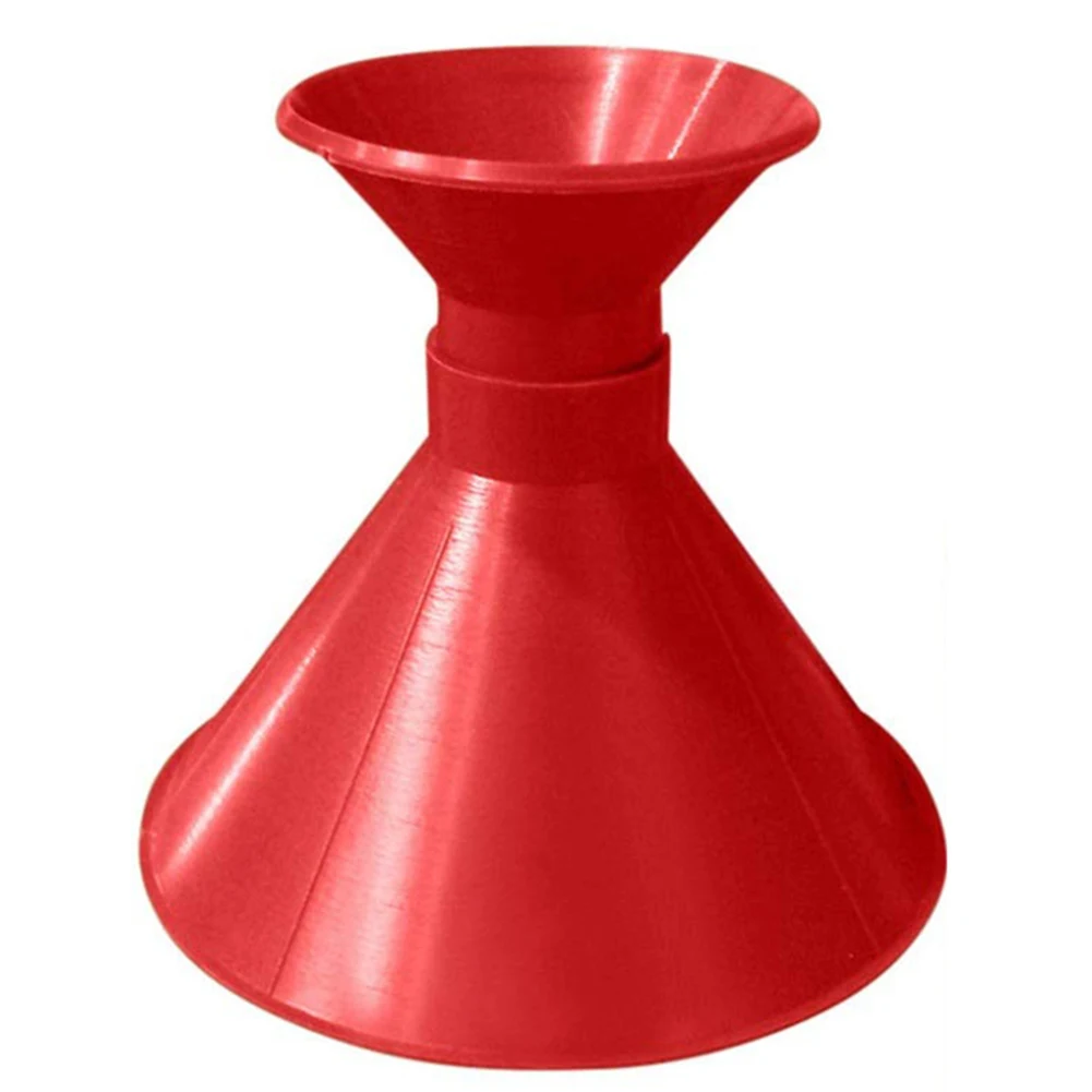 RED Ice Scraper Car Windshield Snow Scraper Kit Cone-Shaped Funnel Snow Removal Tools CSL88 - Цвет: RED