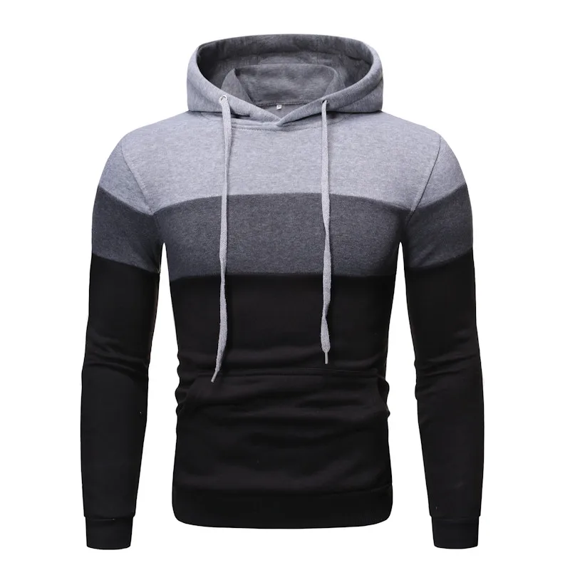 

Man Hoodies 2019 Winter Sweatshirt Slim Fit Hooded Pullover Hip Hop Jacket Hoody Sportswear Sweatshirt Male Tracksuits M-3XL