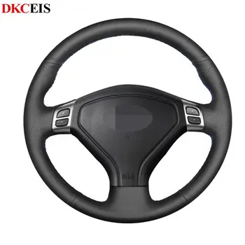 

Black Soft Artificial Leather Car Steering Wheel Covers Wrap for Subaru Outback 2005 2007 Legacy 2005-2007 Forester 2005-2007