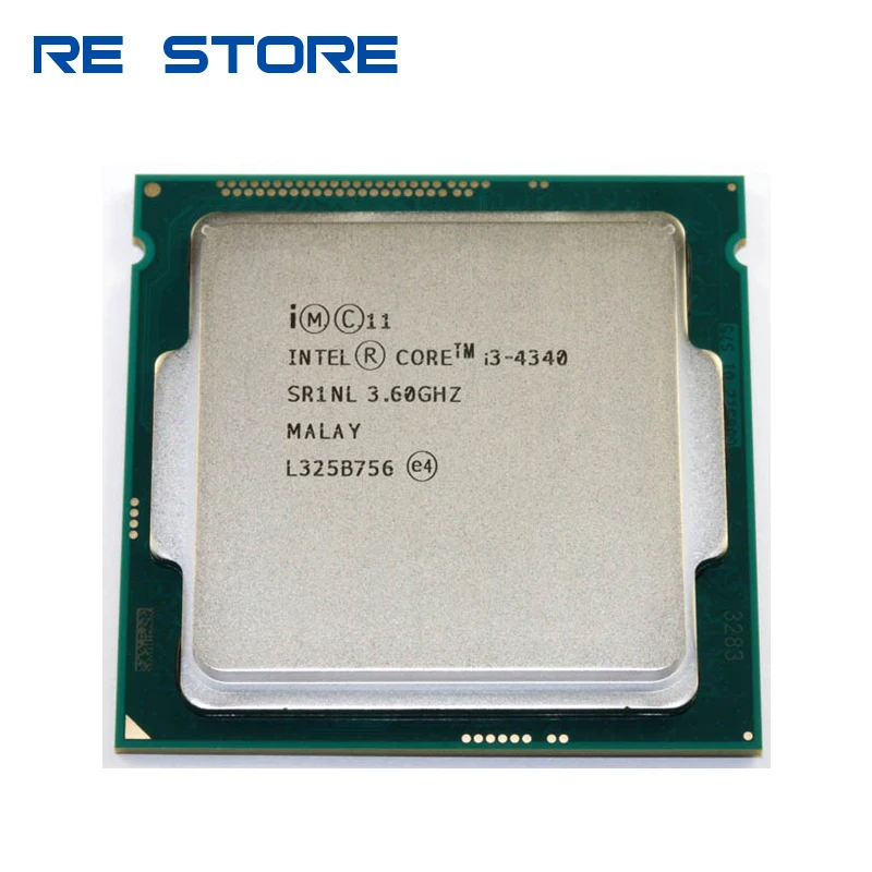 Б/у двухъядерный процессор intel Core i3 4340 3 6 ГГц LGA1150 для настольных ПК процессоры i3-4340