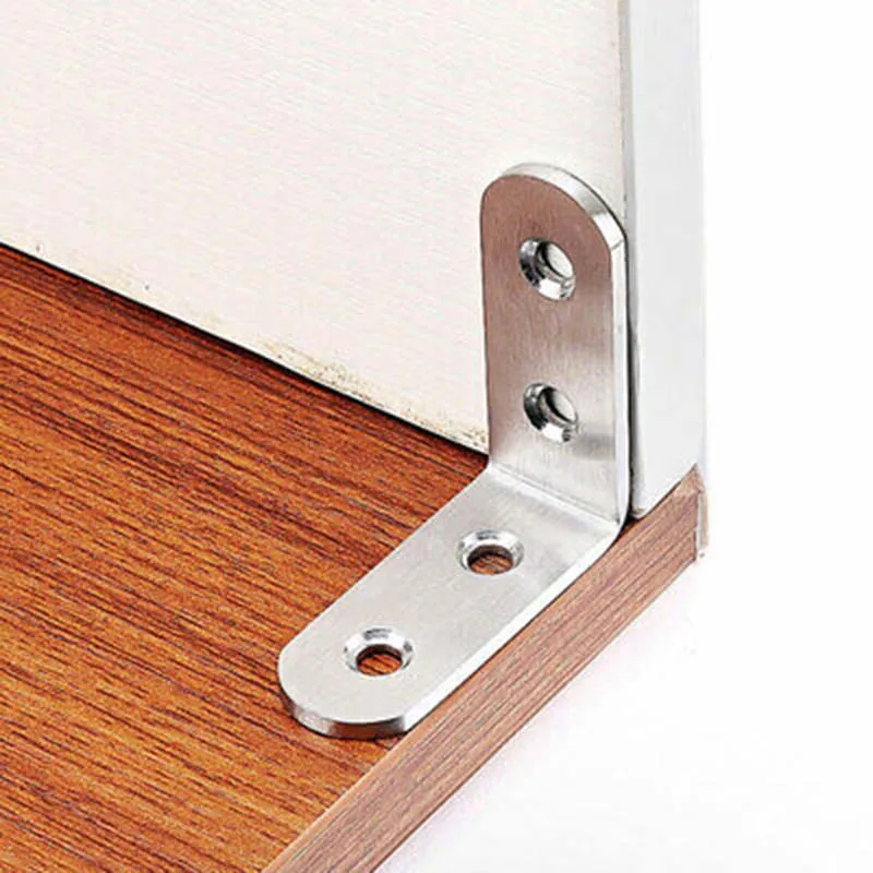 

Support L Shaped Bracket DIY Accessories 90 Degrees 12pcs Set With Screws