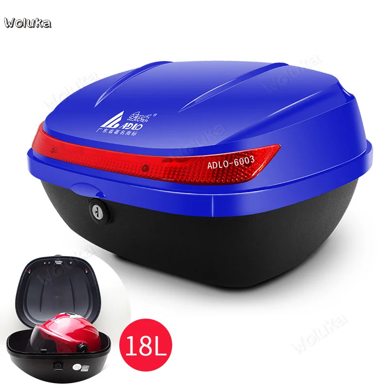 Motorcycle Box 6003 Universal Electric Car Tail Box 18l Scooter Storage