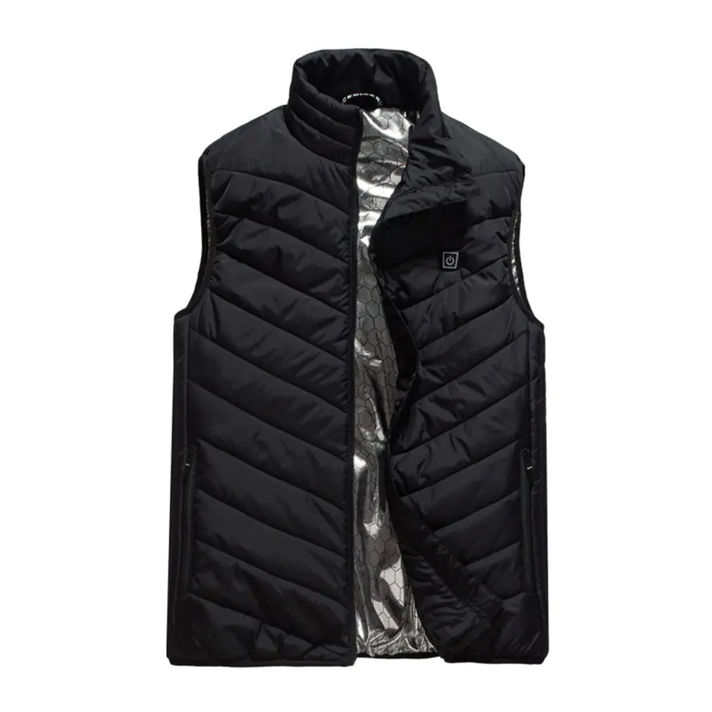 

Men's Electric Heater Heating Vest USB Security Intelligent Thermostat Electric Vest Constant Temperature Winter Warm Vest