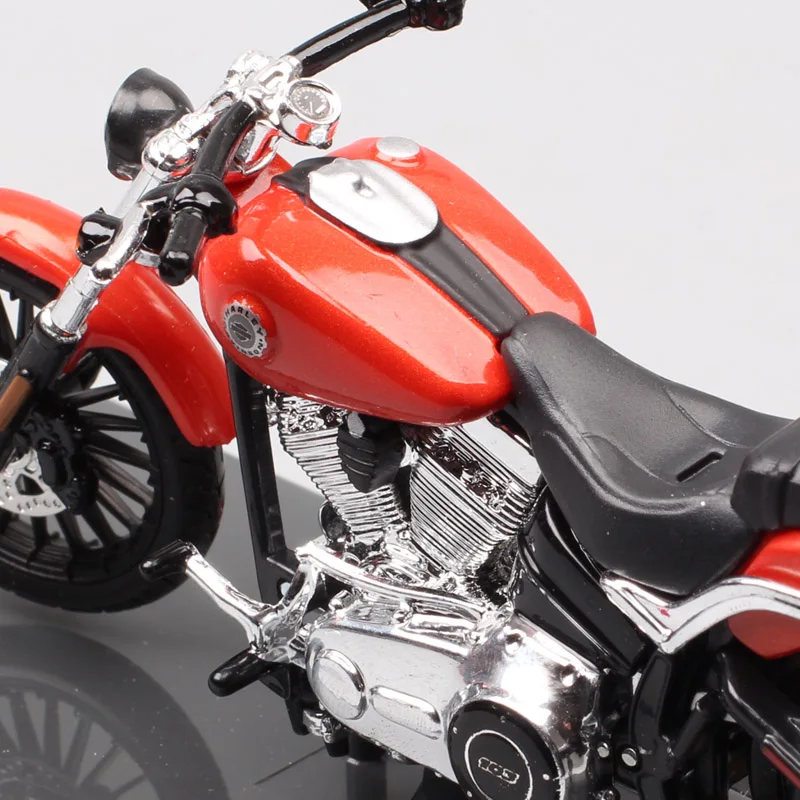 1/18 весы maisto HD Breakout softail мотоцикл литой автомобиль игрушка миниатюры для детской коллекции спортивный велосипед Красный