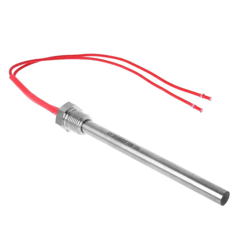 

350W 220V Ignition Igniter Hot Rod Wood Pellet Stove 10*140/150/170mm M16*1.5 Thread Fireplace Grill