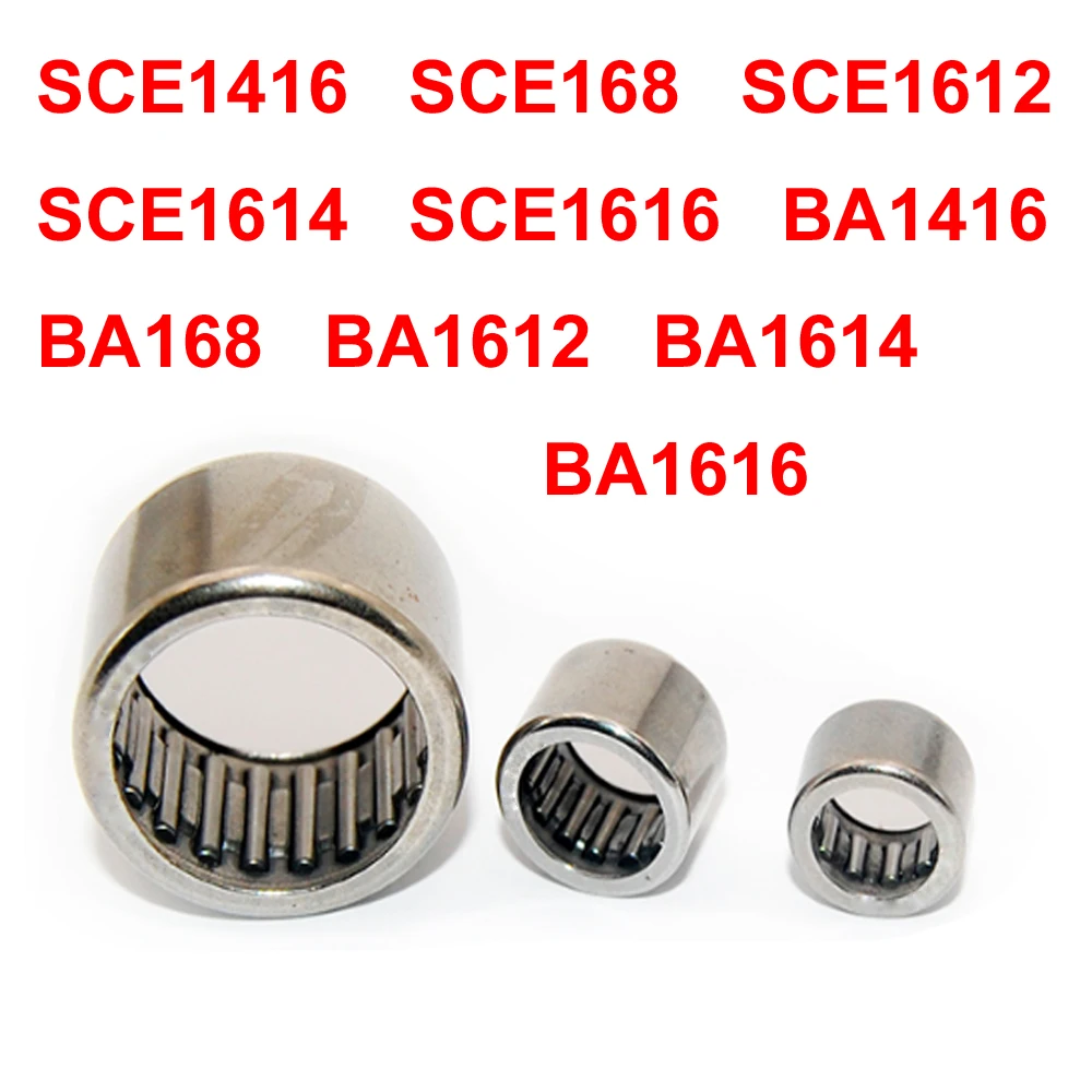 1 шт. дюймовый игольчатый роликовый подшипник SCE1416 SCE168 SCE1612 SCE1614 SCE1616 BA1416 BA168 BA1612 BA1614