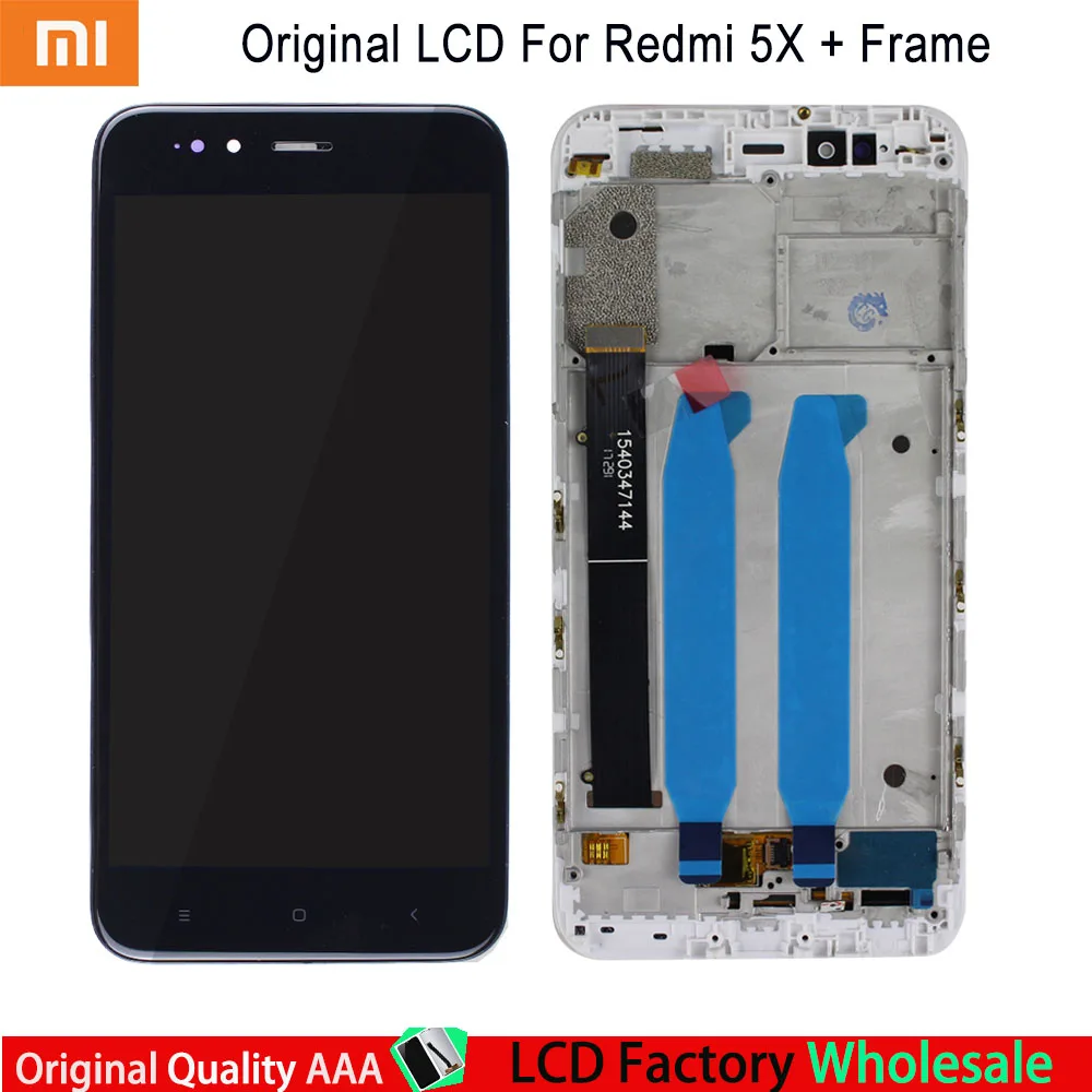 

Original AAA LCD+Frame For XiaoMi Mi A1 LCD Display Screen For XiaoMi 5X/A1 LCD Assembly (Support 10 Touch &Backlight )