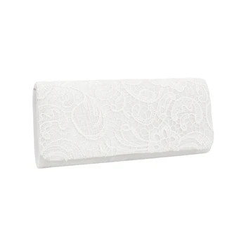 

LJL-Lace Silk Satin Dinner Bag Dress Bag Clutch Bag Ladies Bag Ladies Dinner Bag