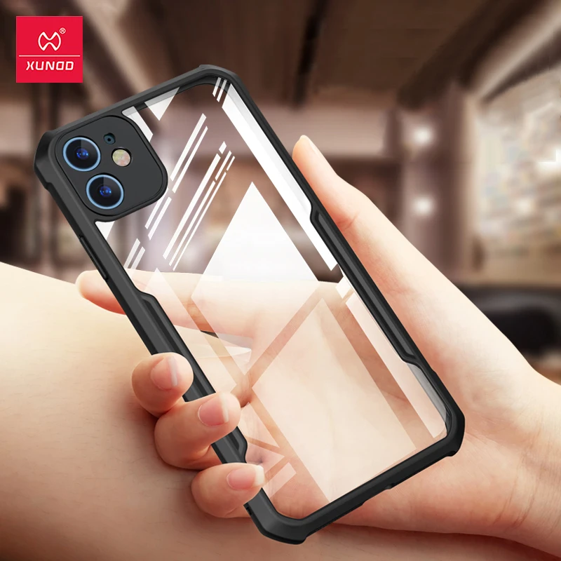 Чехол для iPhone 11 12 Pro Max противоударный чехол с подушкой безопасности Xundd SE XSmax XR XS X 8