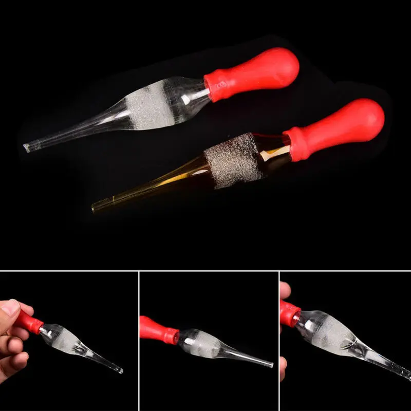 

1pcs 30ml brown transparent glass dropper plastic tip dropper bottle core,suitable for collecting and dispensing liquid