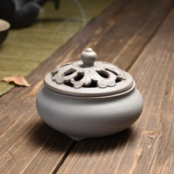 

Incense Stick Holder Ash Catcher Small Retro Zen Incense Monk Classical Mini Incense Burner Holder Ceramic Home Decor GG50xl