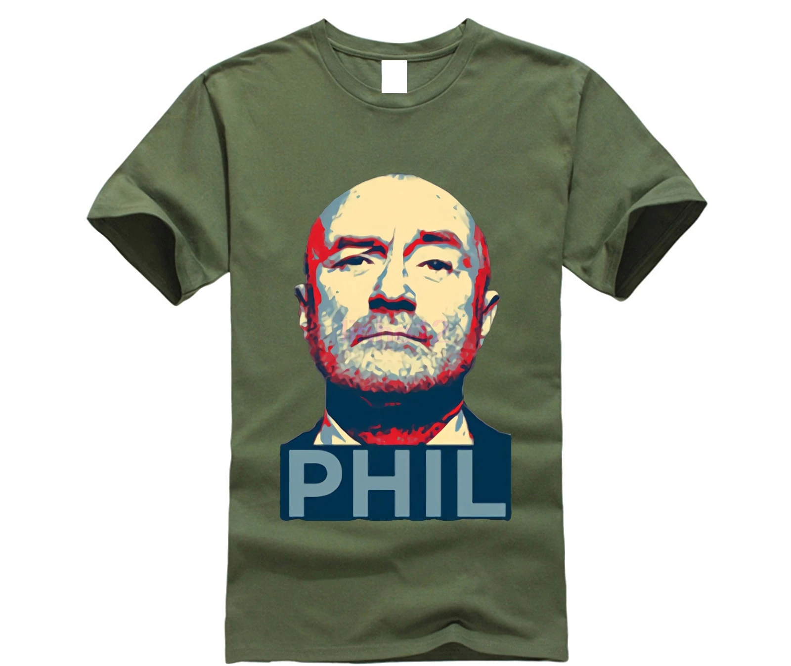Футболка с принтом Phil Collins против всех шансов 203031 в подарок футболка стиле хип хоп