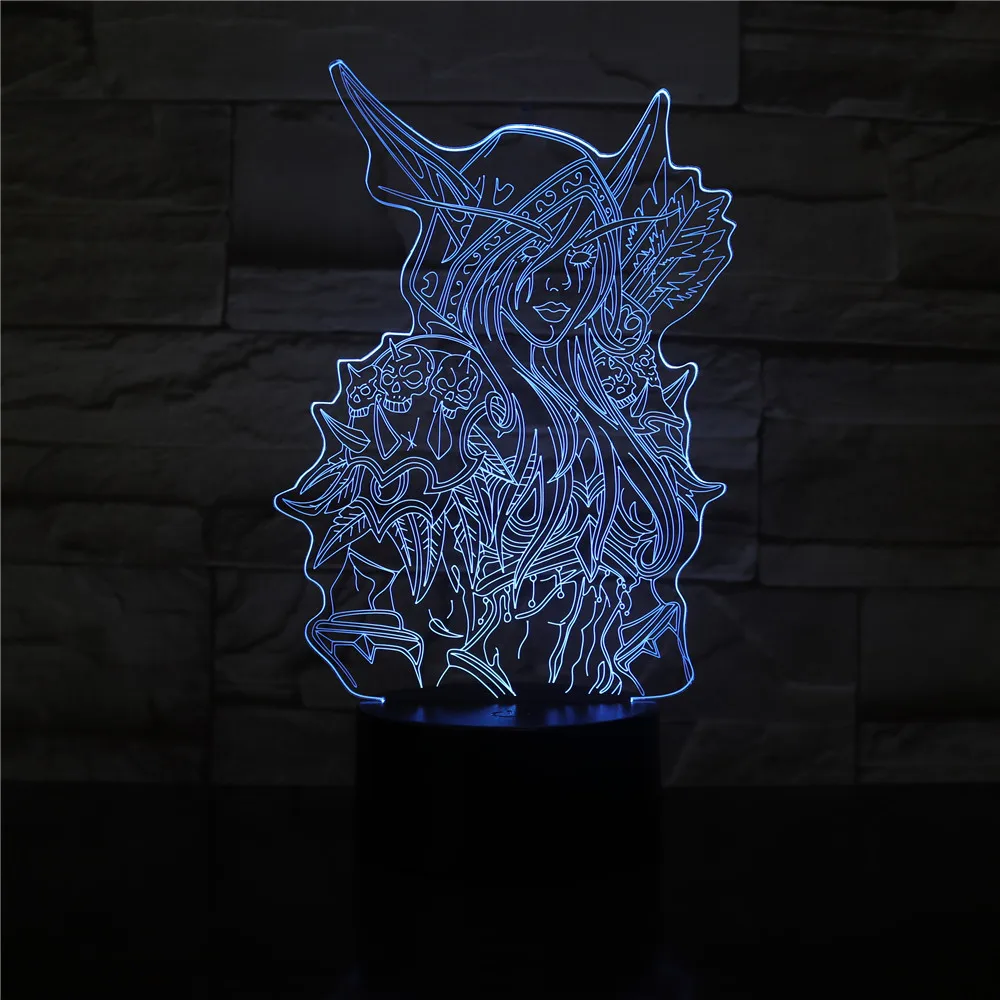 3D LED LAMP033